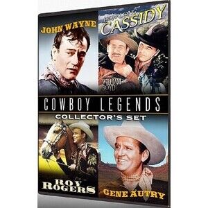 Cowboy Legends Collector's Set DVD Roy Rogers John Wayne Gene Autry Hopalong